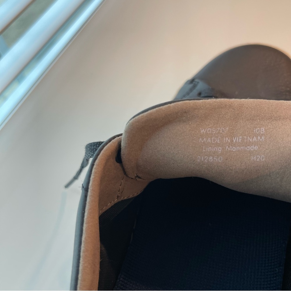 Cole Haan Mindi Black Leather Sneakers - Picture 8 of 8